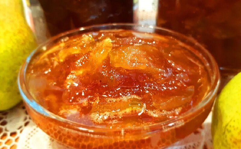 Непревзойдённое янтарное варенье из груш: легко и быстро