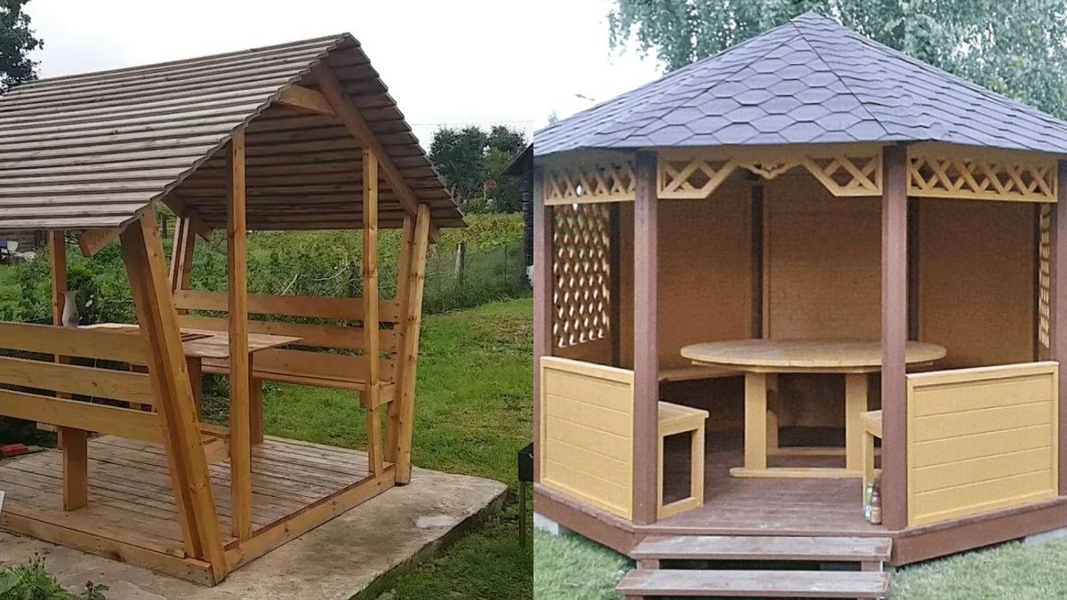 Как собрать беседку за выходные и сэкономить до 9000 рублей