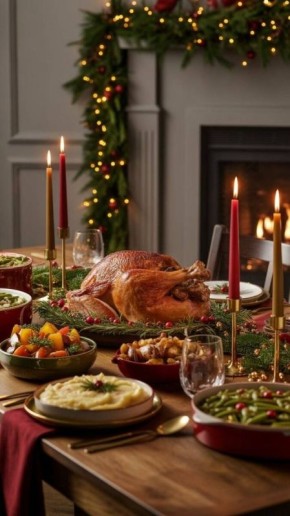 Рождественский гусь по старинному рецепту: магия каминной печи