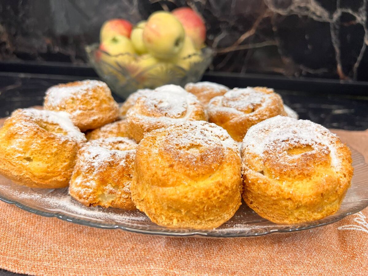 Вдохновляющая рецептура яблочных кексов
