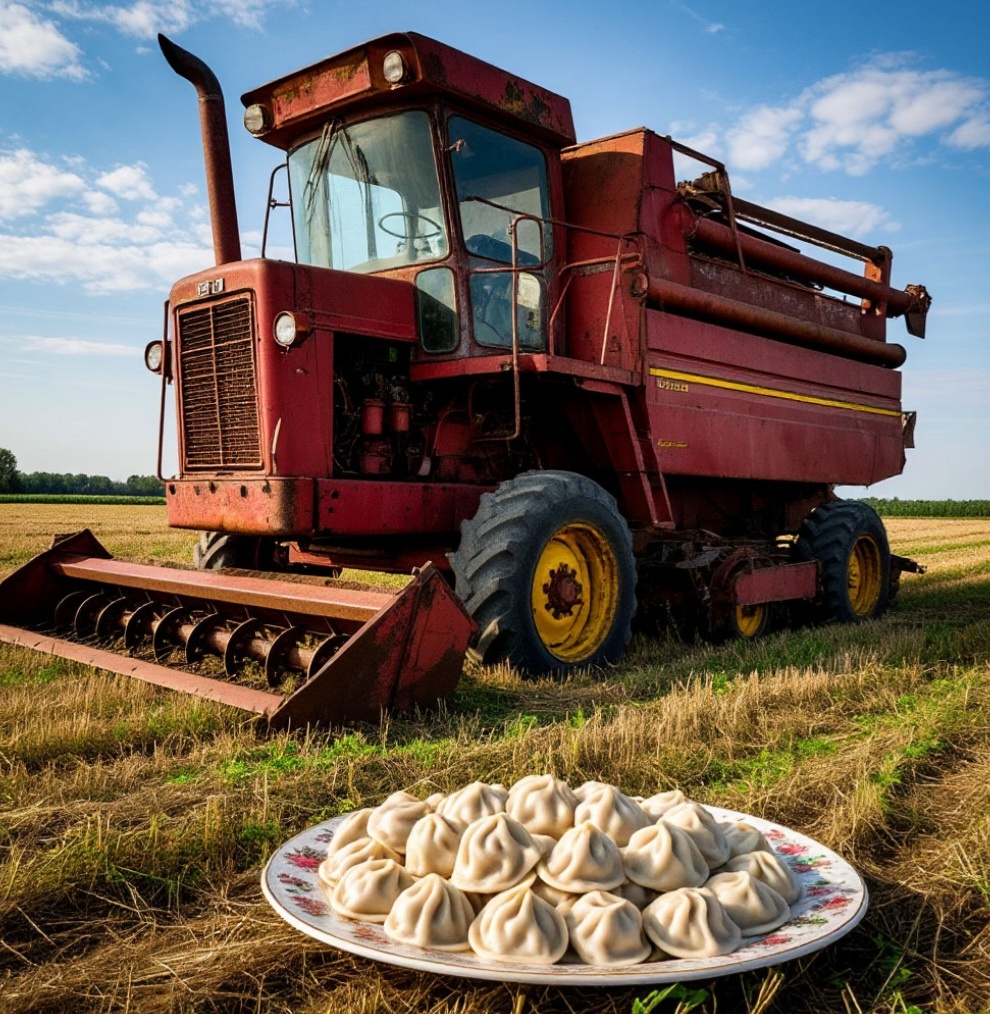 Приключения комбайнёра и его необычные завтраки
