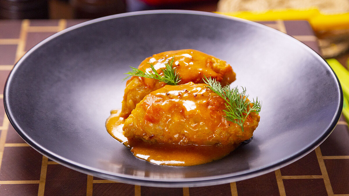 Ленивые голубцы в духовке