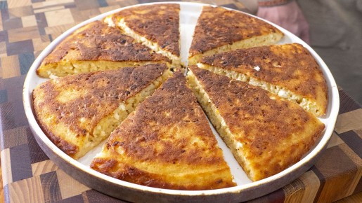 Пирог из творога за 15 минут: удивите близких без духовки