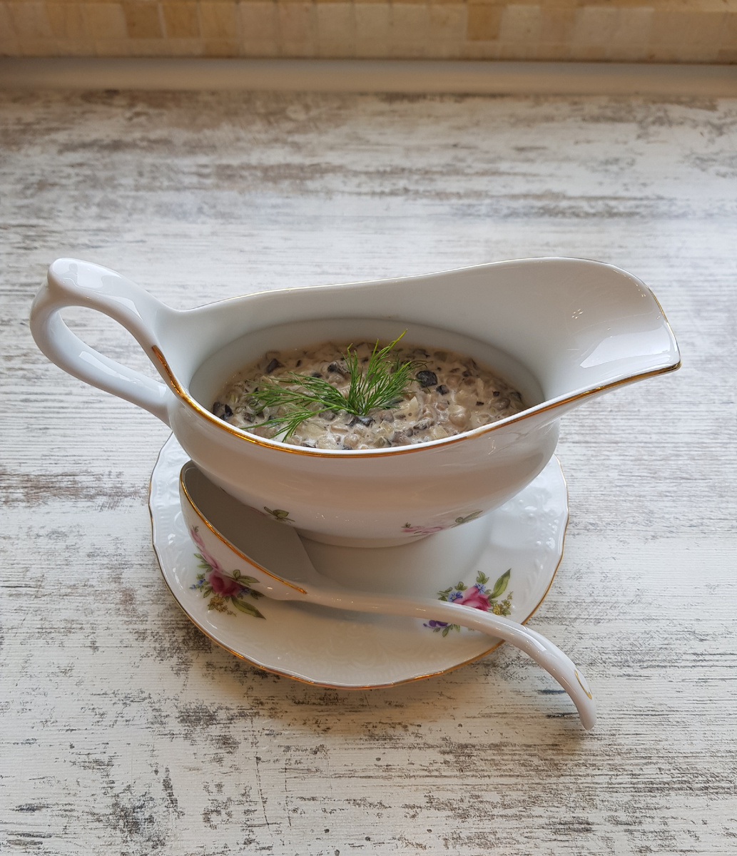 Идеальный грибной соус для ваших блюд