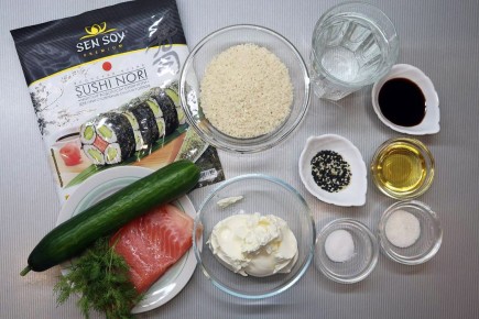 Салат с суши Филадельфия: идеальное блюдо для праздника