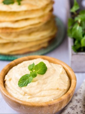 Яблочный заварной крем