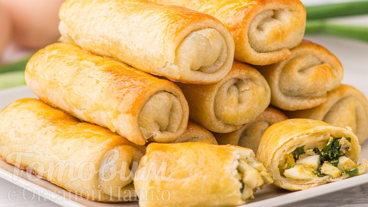 Нежные пирожки с яйцом и зеленым луком: быстро, просто и вкусно
