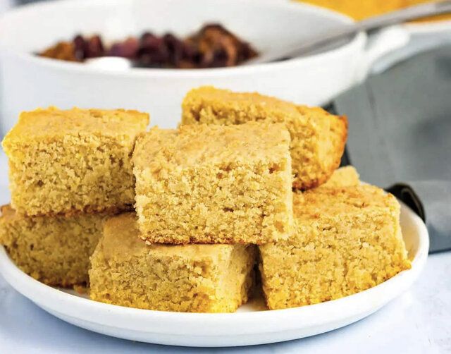 Уникальный кукурузный хлеб без глютена, молока и яиц для веганов