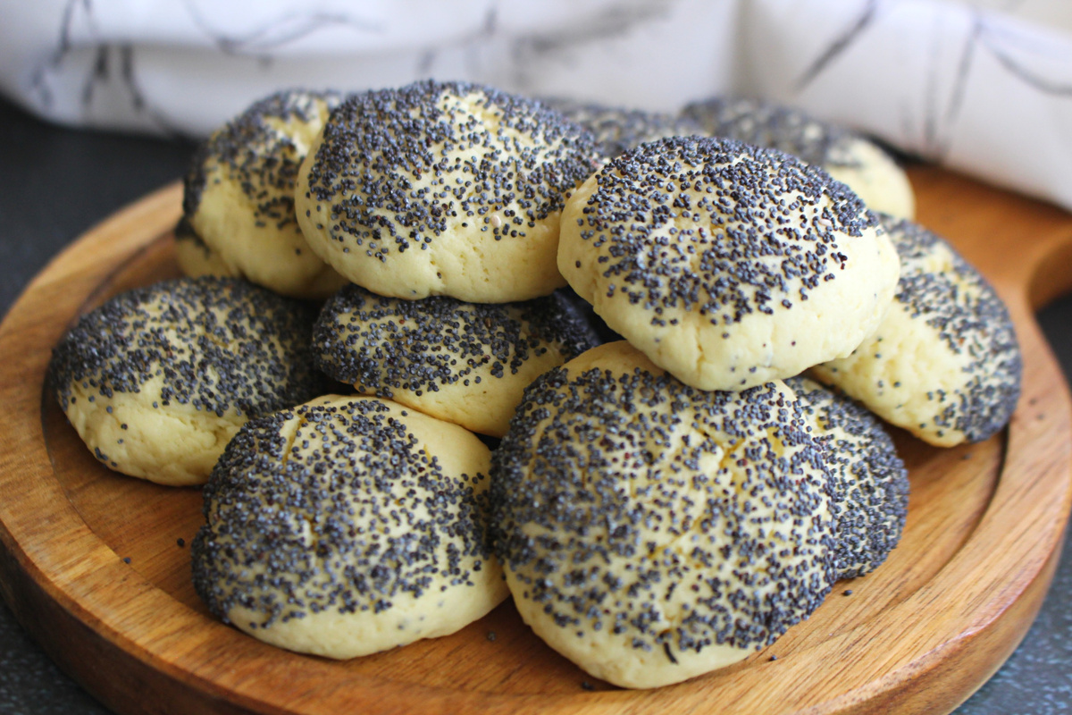 Вкусное печенье с маком всего за полчаса