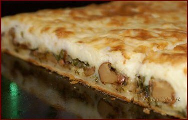 Слоёный пирог с грибами и картофелем: как создать кулинарный шедевр