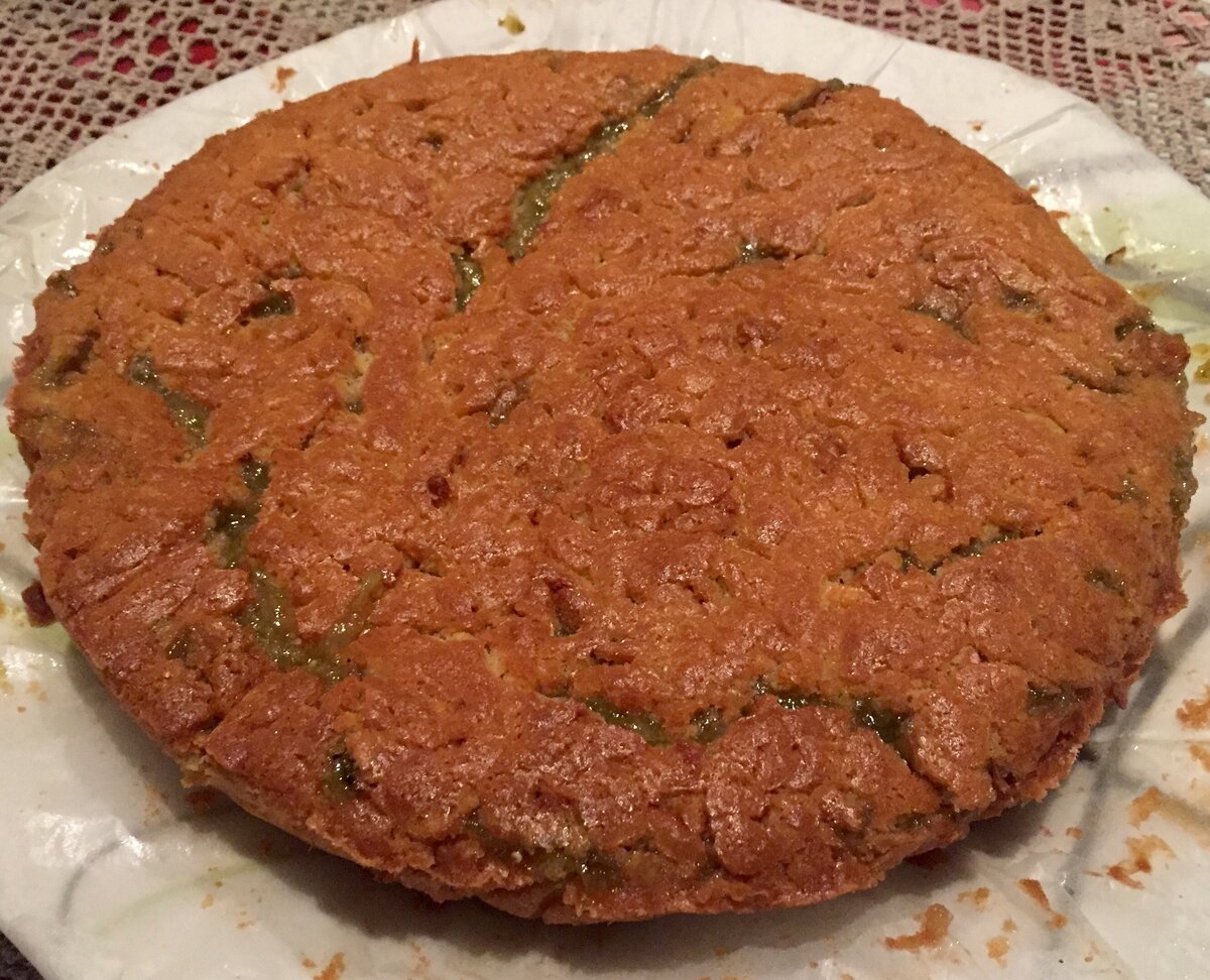 Нежное песочное печенье с уникальным вареньем из фейхоа