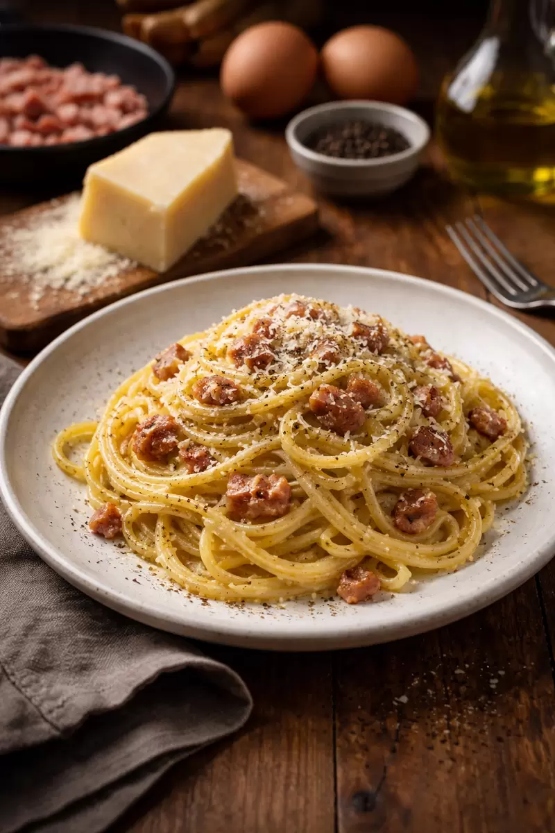 Почему карбонара с домашней кухни оказывается настоящим шедевром