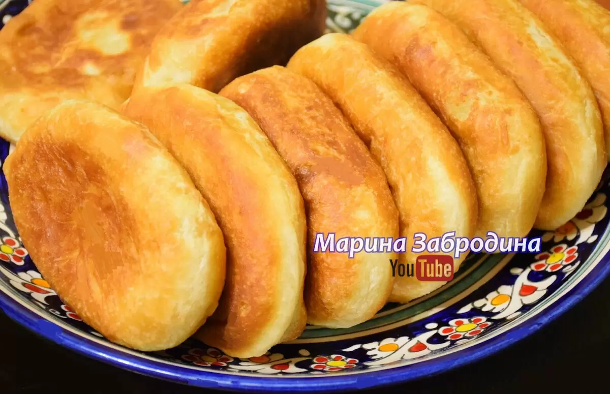 Пирожки как пух без дрожжей