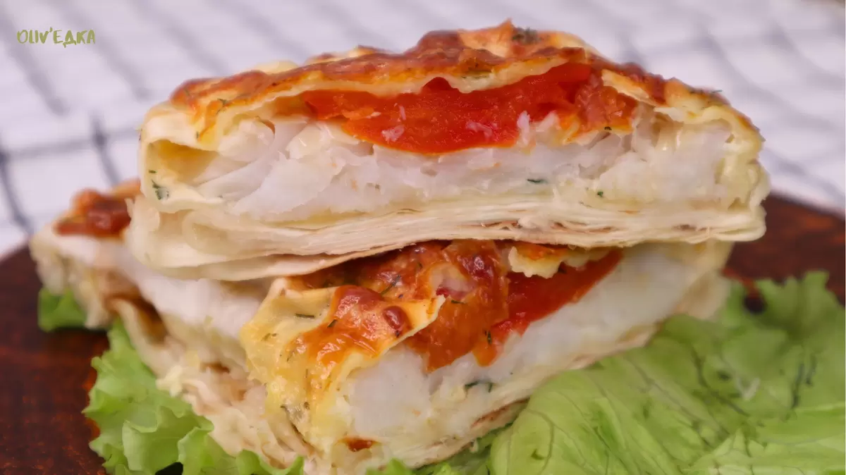 Нежная рыба в лаваше: простой рецепт для любого стола