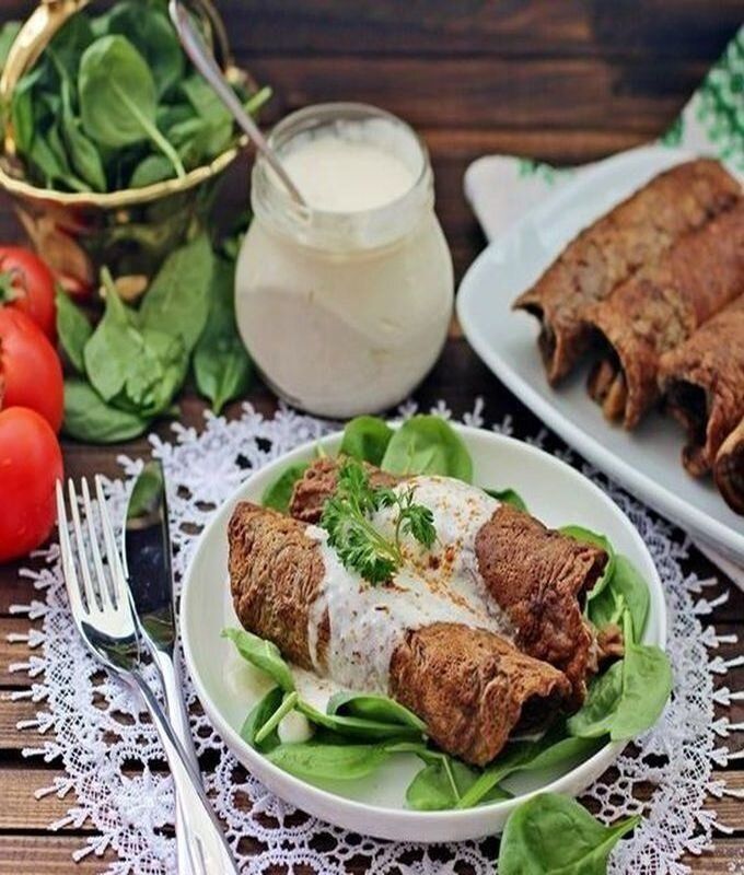 Печёночные блины с грибами: восхитительное угощение для гурманов