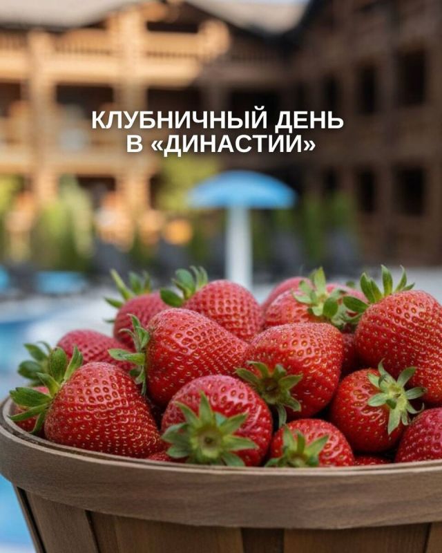 Клубничный день: весенние угощения в «Династии»